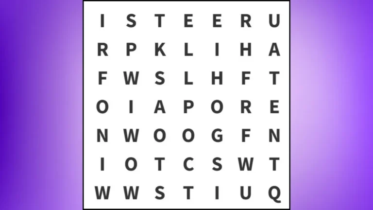 Word Puzzle: 99% have failed to spot the hidden word in just 5 seconds!