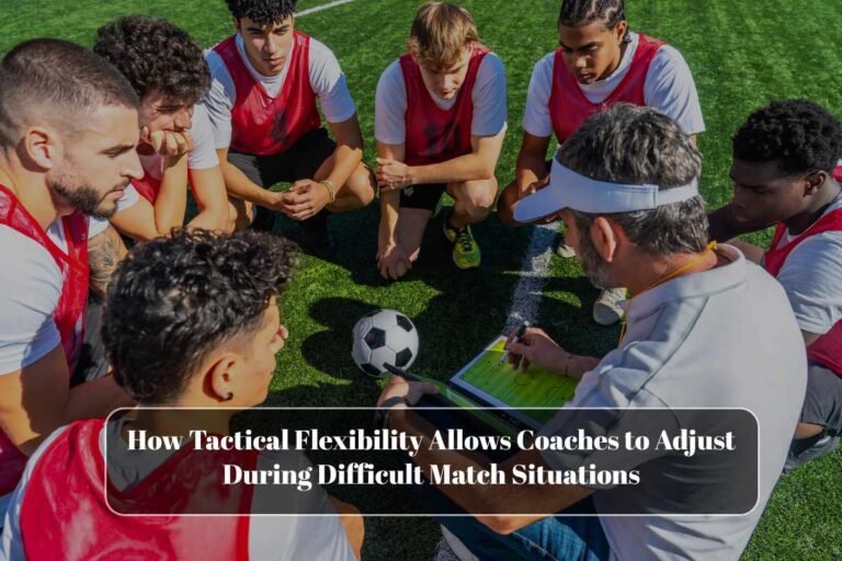 How Tactical Flexibility Allows Coaches to Adjust During Difficult Match Situations