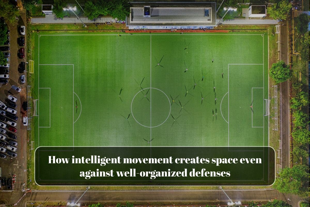 How intelligent movement creates space even against well-organized defenses