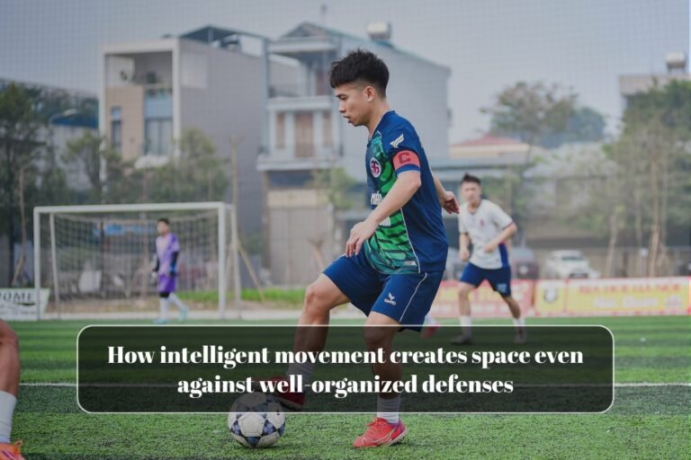 How intelligent movement creates space even against well-organized defenses