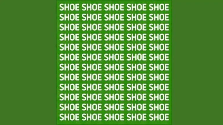 Only 1% with superhuman eyes can find the incorrect spelling in 6 seconds!