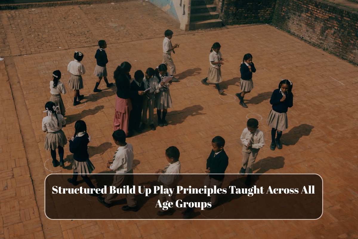 Structured Build Up Play Principles Taught Across All Age Groups