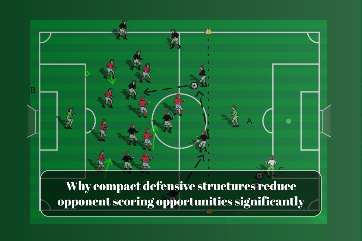 Why compact defensive structures reduce opponent scoring opportunities significantly