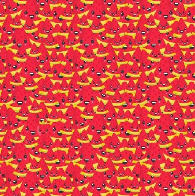 This Optical Illusion Will Test Your Visual Perception! Can You Spot A Strawberry Among Watermelons In 15 Seconds?