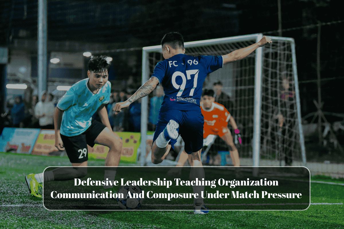 Defensive Leadership Teaching Organization Communication And Composure Under Match Pressure