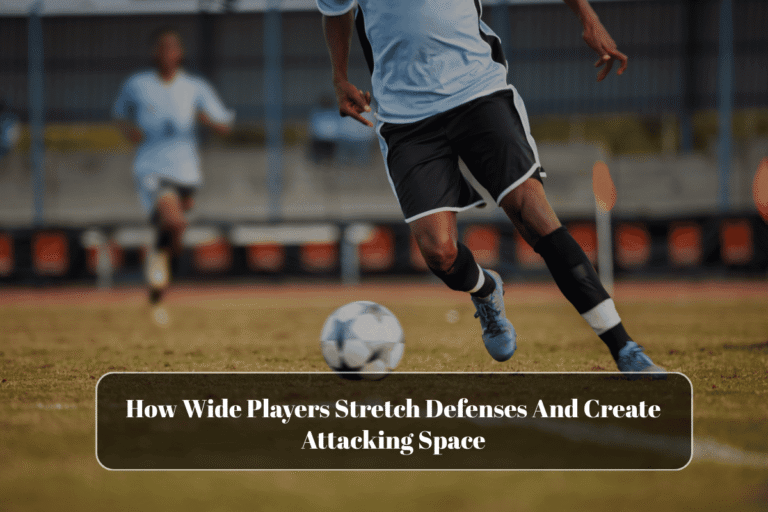 How Wide Players Stretch Defenses And Create Attacking Space